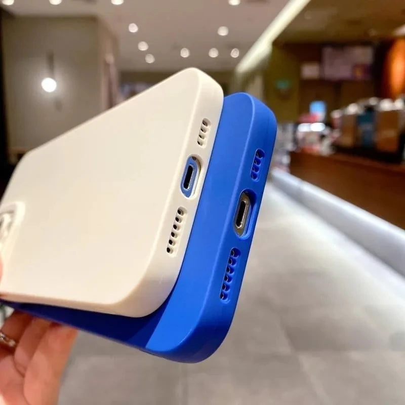 Matte Silicone iPhone Case – Shockproof & Slim