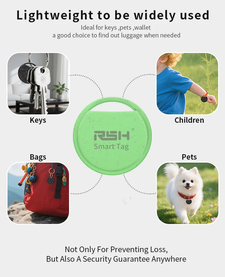 Smart Bluetooth Tracker for Android – Works with Google Find My Device | Anti‑Lost Tag