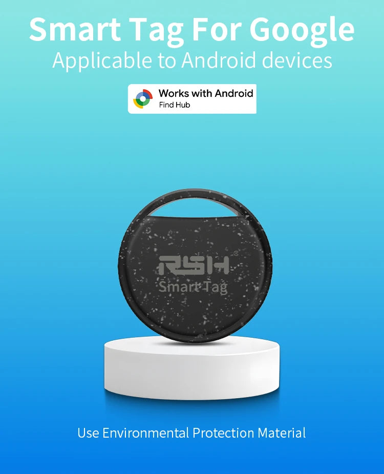 Smart Bluetooth Tracker for Android – Works with Google Find My Device | Anti‑Lost Tag