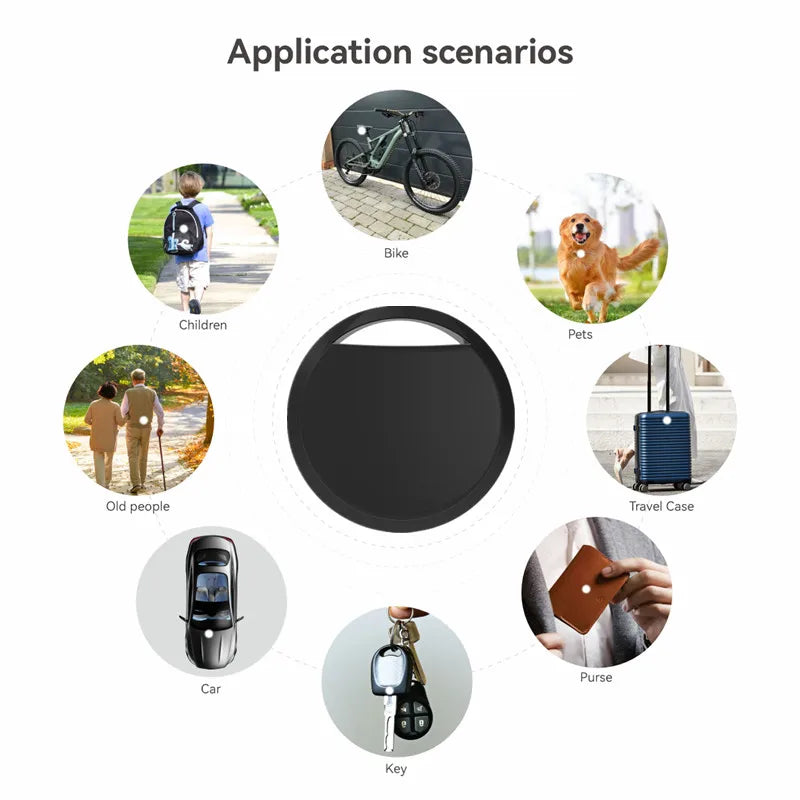 Smart Bluetooth Tracker for iOS – Works with Apple Find My | Anti‑Lost Tag