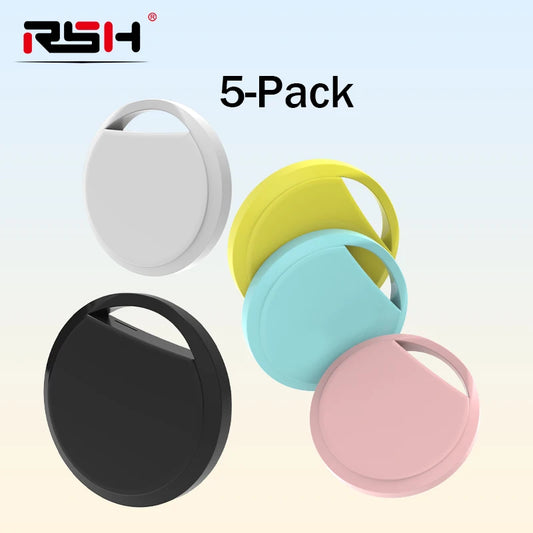 5‑Pack Smart Bluetooth Trackers – Works with Apple Find My (Anti‑Lost Tags)