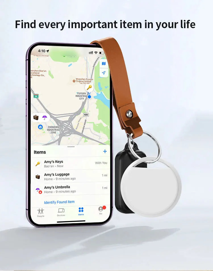 Smart Bluetooth Tracker for iOS – Works with Apple Find My | Anti‑Lost Tag