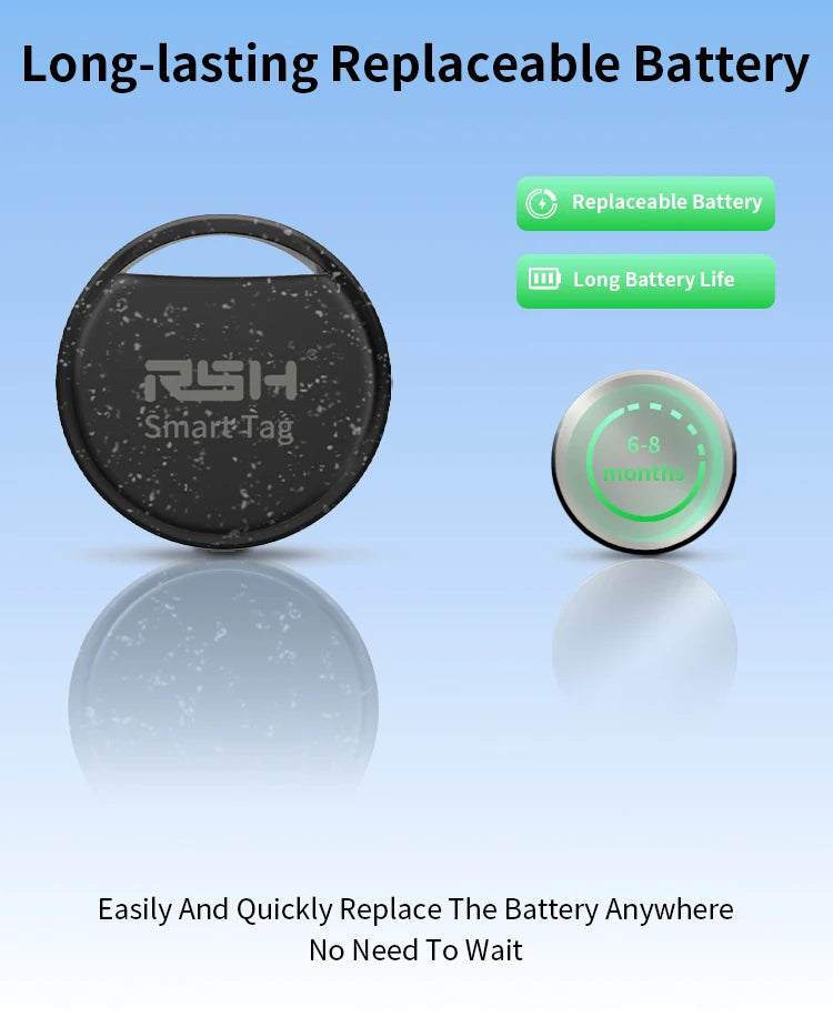 Smart Bluetooth Tracker for Android – Works with Google Find My Device | Anti‑Lost Tag